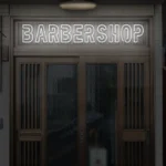 Neon BARBERSHOP