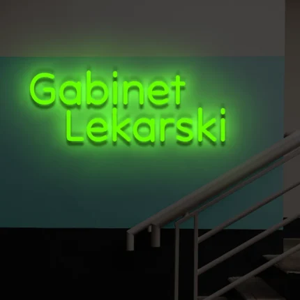 Neon LED Gabinet Lekarski