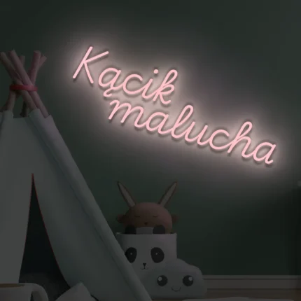 Napis LED Kącik Malucha