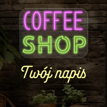 Napis LED na zamówienie