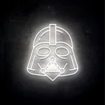 Neon Darth Vader