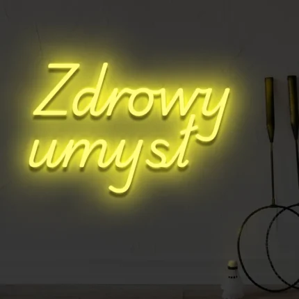 Neon LED Zdrowy umysł