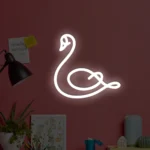 Neon LED Łabędź